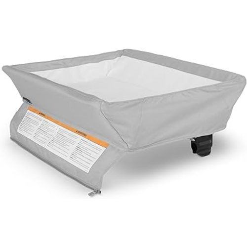 UPPAbaby Remi Changing Station/Wipeable Surface/Simple Attachment and Storage/Stella (Grey Brushed Mélange)