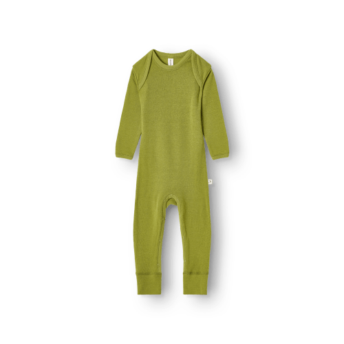 Baby merino wool one-piece no feet in Wasabi - $68.99 - Dilling