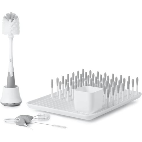 OXO Tot Bottle & Cup Cleaning Set, Gray