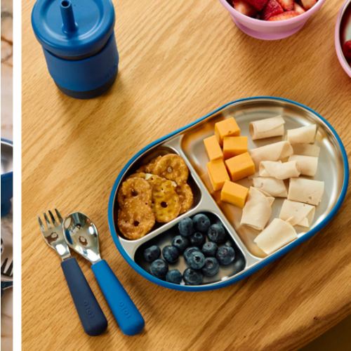 Stainless Mealtime Essentials - 5pc Set
