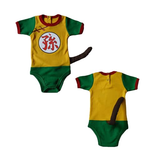 Anime Baby Clothes, Infant Romper Cosplay Cartoon Outfit, 3 Months
