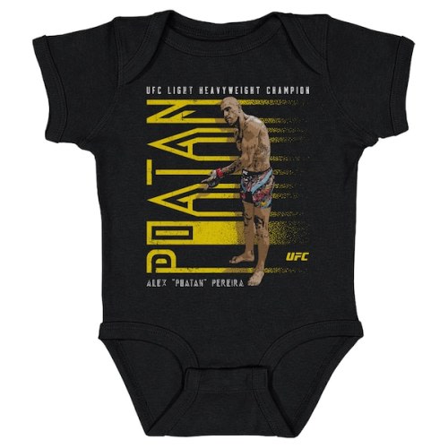 Infant 500 Level Black Alex Pereira UFC Bodysuit