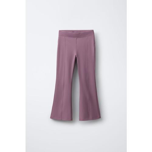 FLARE SEAM LEGGINGS - Beige-pink | ZARA United States