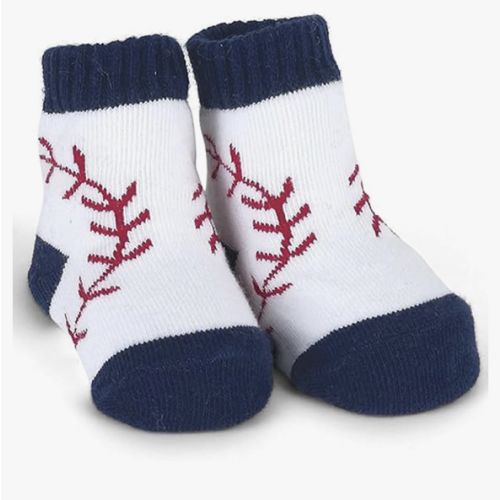 Baseball Bearington Baby Newborn Boy's Socks