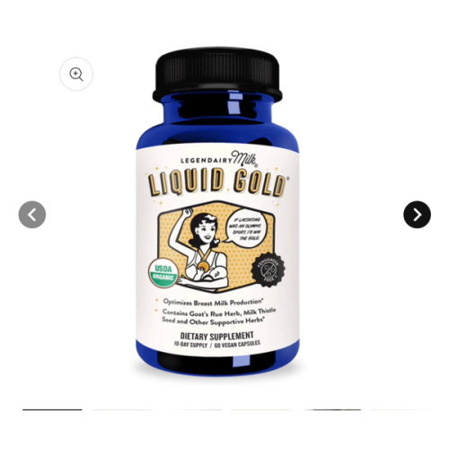 Liquid Gold | Breast Milk Supplement for Milk Production | Legendairy Milk