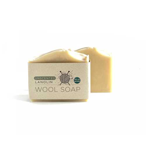 Lanolin Soap Unscented -  Wool Soap - Unscented Wool Wash Soap - Aloe Lanolin Soap - Wool Soap - All Natural Lanolin Soap -  Lanolin Soap