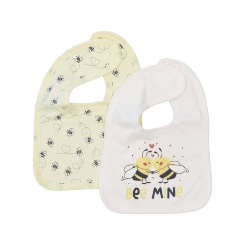 Cream 2 Pk Bib | Best&Less™ Online