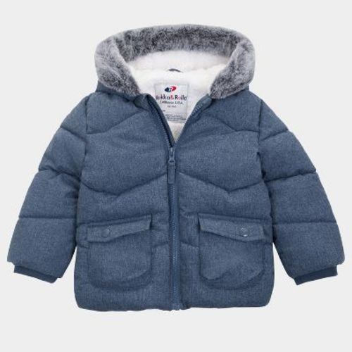 Rokka&Rolla Infant Toddler Boys' Puffer Coat Baby Hooded Winter Jacket