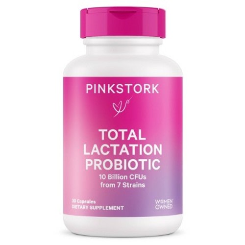 Pink Stork Total Lactation Probiotic Dietary Supplement Capsule - 30ct