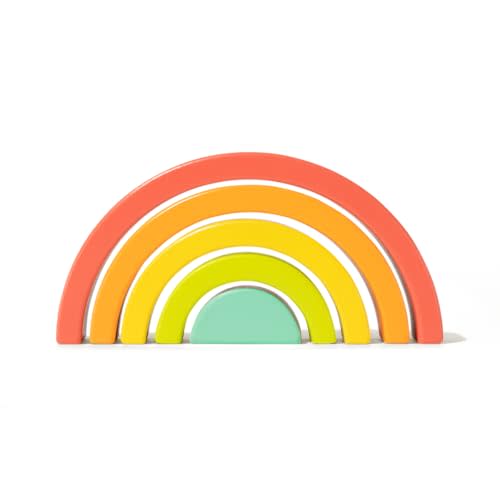 Lovevery, Rainbow Stacker, Montessori Baby, Perfect for Your Baby Starting at 20 Months+