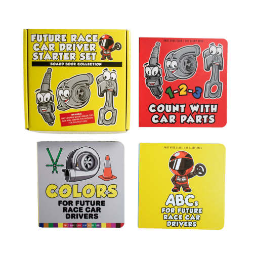 Future Race Car Driver Books | Box Set of 3 - Eat Race Sleep *FREE STI – The Official FNA Store