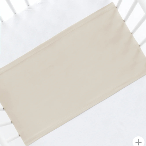 Silk Crib Sleeve, fawn
