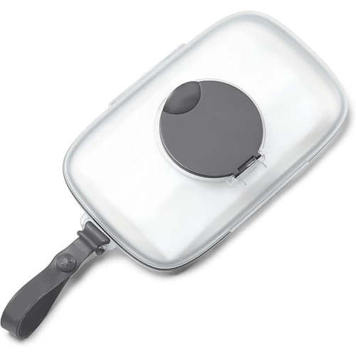 Skip Hop Grab & Go Snug Seal Wipes Case, Grey