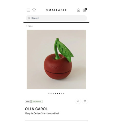 Mery la Cerise 3-in-1 sound ball