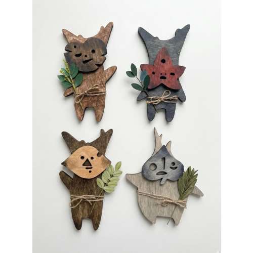 Korok Wood Decor -Handmade - Zelda Tears of the Kingdom / Breath of the Wild