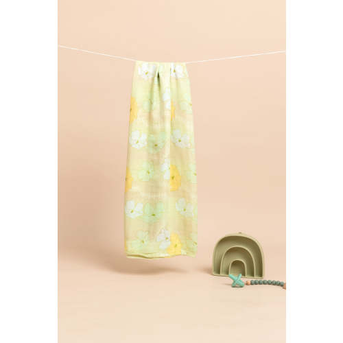 Baby Swaddle - Oat Puakenikeni