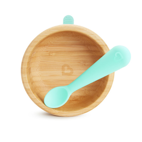 Munchkin Bambou Bowl + Spoon Set