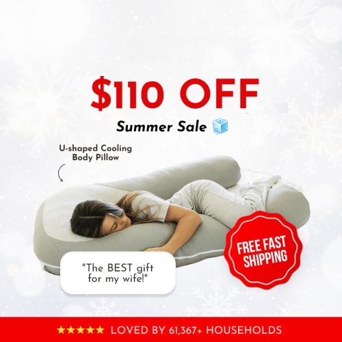 Hugl™ Cooling Body Pillow