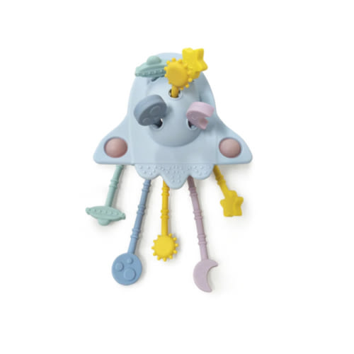 Teething Toys | 100% Silicone Rocket Pull String Toy – baby bertie