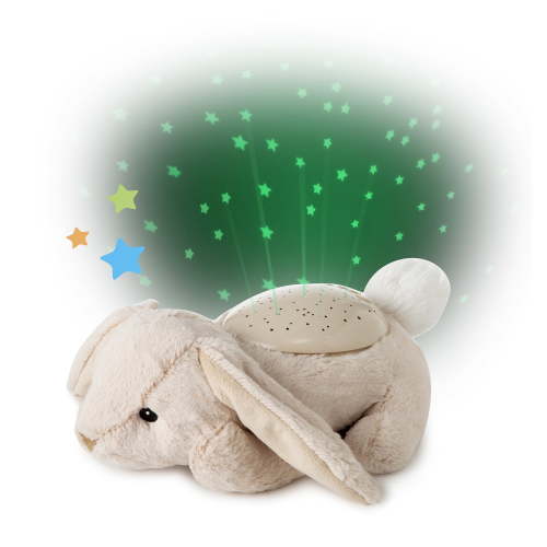 Cloud b, Twilight Buddies Timer Bunny LED Night Light, 12.2" Tall