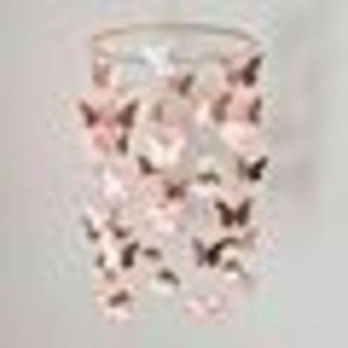 Flower and Butterfly Mobile, Baby Girl Mobile for Crib, Butterfly Crib Mobile, Rose Gold Baby Mobile, Flower Mobile, Floral Nursery Mobile