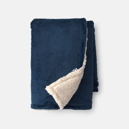 Boys Kombi Velboa Blanket - Navy | Carter’s Oshkosh Canada