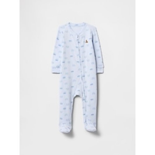 Baby Print Two-Way Zip One-Piece | Gap Factory