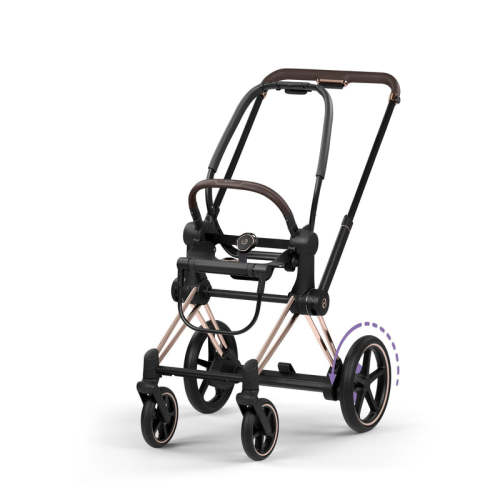 CYBEX e-PRIAM Stroller Frame - Style Collection  - Rose Gold