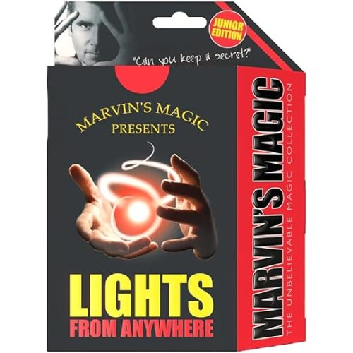 Marvin's Magic - Lights from Anywhere - Junior Edition - Professional Children's Tricks Set - Amazing Magic Tricks for Kids - Includes Light Props and Instructions