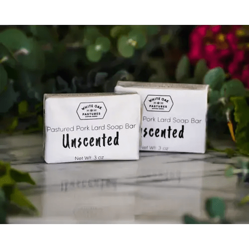Pastured Pork Lard Soap- Unscented