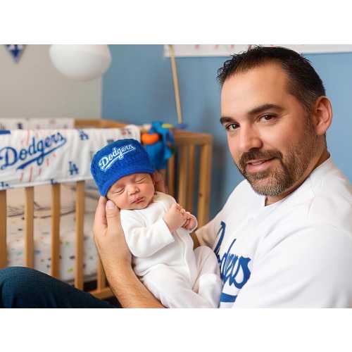Dodgers baseball cap for baby, LA hat, LosAngeles newsboy cap, dodgers gift, dodgers gifts, la dodger