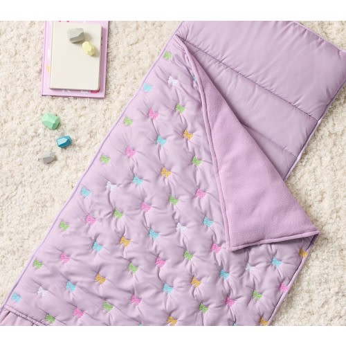 Mackenzie Embroidered Puffer Bow Nap Mat