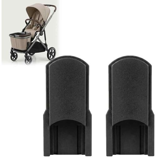 2 Pcs Stroller Adapter for Cybex Gazelle - Compatible Shopping Basket Adapter | Effortless Detachable Design | Hands-Free Convenience