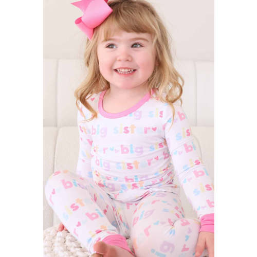 Big Sister Two Piece Pajama Set