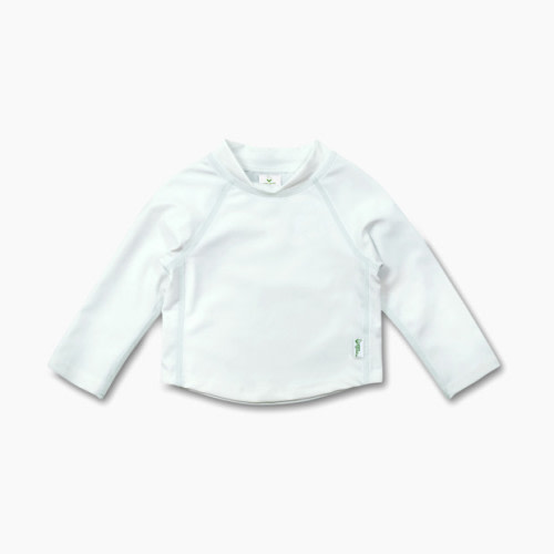 GREEN SPROUTS UPF50 Rashguard - White, 6 Months