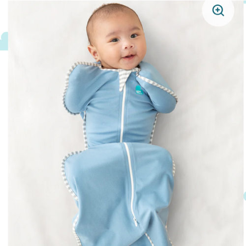 Swaddle Up™ 1.0 TOG Cotton Dusty Blue