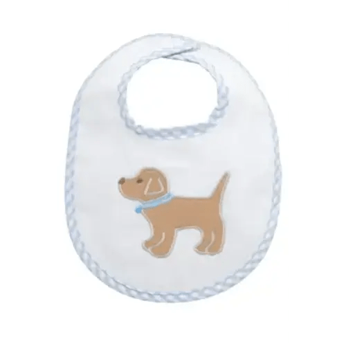 3 Marthas Blue Puppy Bib