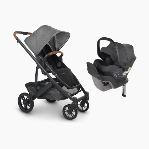 UPPAbaby Mesa Max Infant Car Seat & Cruz V2 Stroller Travel System - Mesa Max Greyson/Cruz V2 Greyson