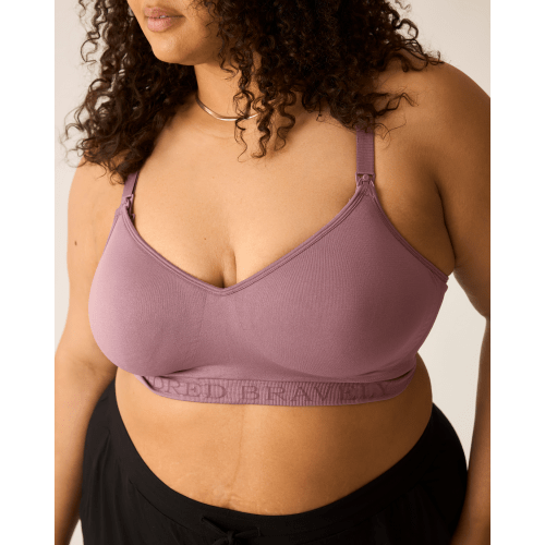 Signature Sublime® Contour Hands-Free Pumping & Nursing Bra | Beige - Kindred Bravely