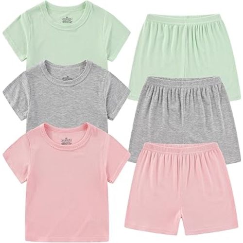 Toddler Boys Outfit Clothing Short Sleeves Shirt and Short Set 1t-5t