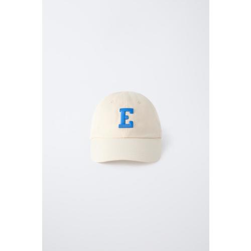 INITIAL EMBROIDERED CAP - Sand | ZARA United States