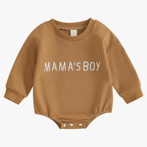 VISGOGO Newborn Infant Baby Boy Girls Oversized Romper Little Dude Sweater Onesie Coming Home Outfit Neutral Clothes