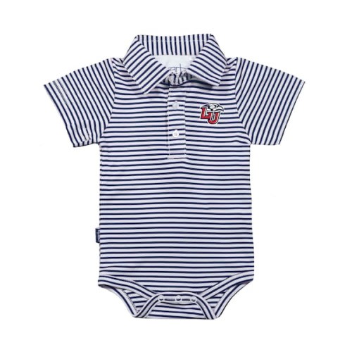 Infant Garb Navy/White Liberty Flames Carson Polo Bodysuit