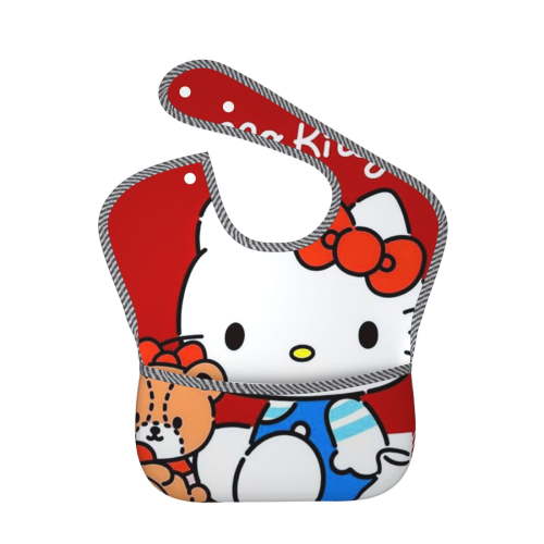 Hello Kitty Baby Feeding Bib Waterproof Food Bibs Toddler/Baby Bibs For Eating