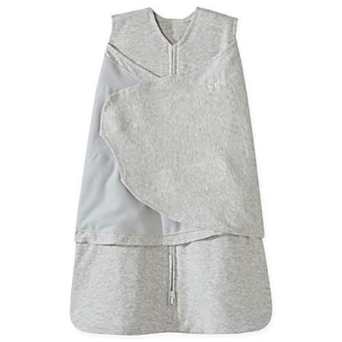 HALO® SleepSack® Newborn Multi-Way Adjustable Cotton Swaddle in Heather Grey