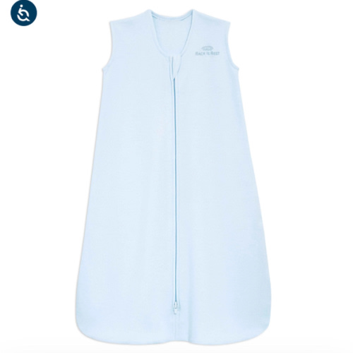 Blue Cotton Wearable Baby Blanket XL | HALO