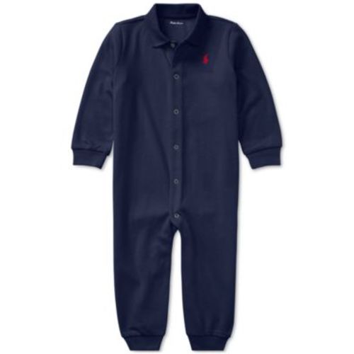 Baby Boys Cotton Classic Polo Coverall