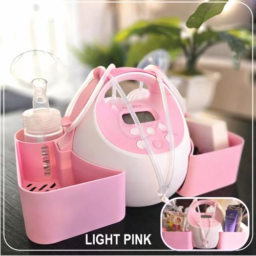 Spectra Pump Caddy Organizer | S1 S2 Bottle Holder & Cord Storage (+FREE Tube Cap Puller)
