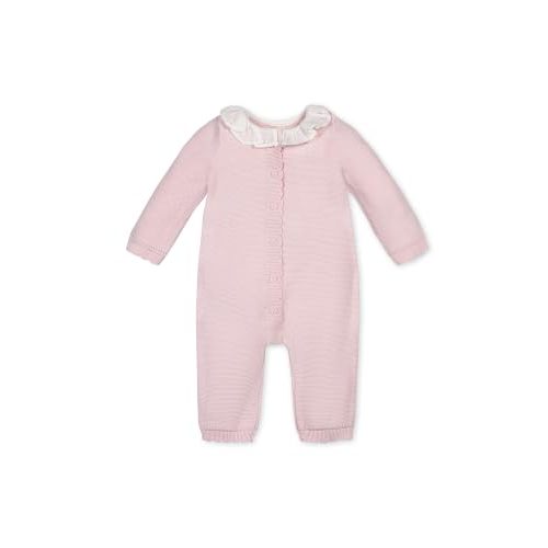 Hope & Henry Layette Baby Cable Knit Sweater Romper
