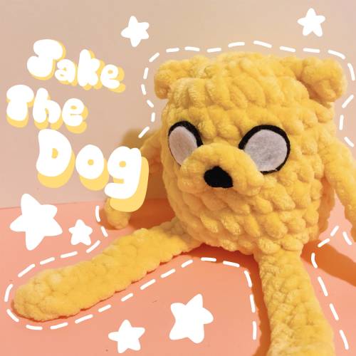 Jake the Dog Crochet Plush